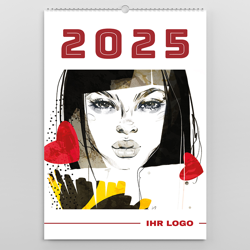 Wandkalender 2025 - A3 - mit Ihrem Logo - 50 bzw. 100 Stk.